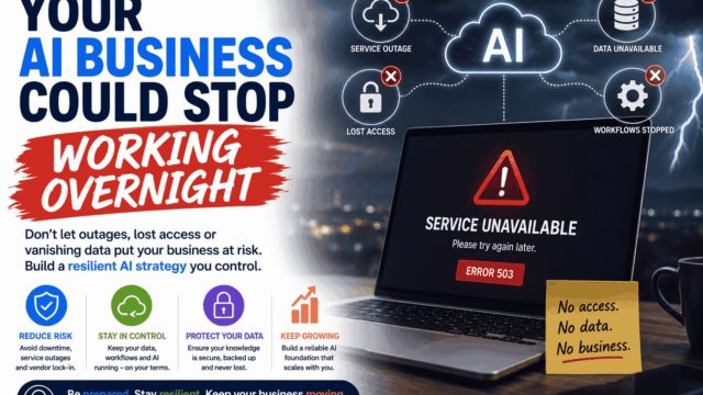 Your AI Business Could Stop Working Overnight